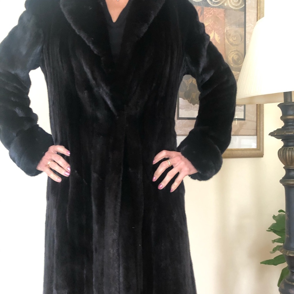 Dennis Basso full length Mink Coat